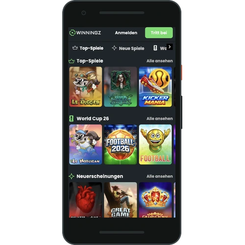 Winningz casino apk